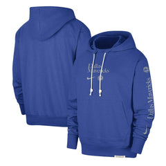 Dallas Mavericks Authentic Performance Pullover Hoodie Blue - NBA
