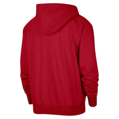 Chicago Bulls Authentic Performance Pullover Hoodie Red - NBA