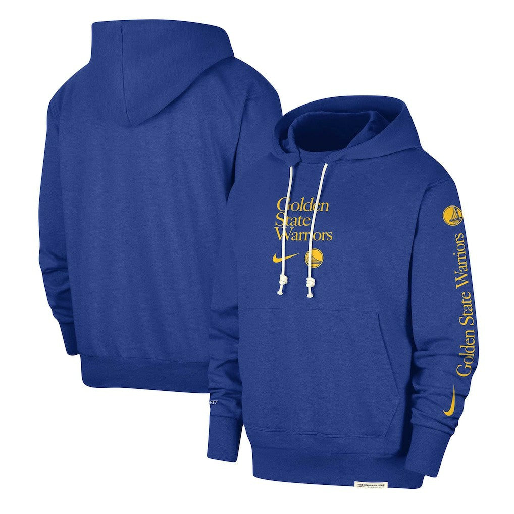Golden State Warriors Authentic Performance Pullover Hoodie Royal - NBA