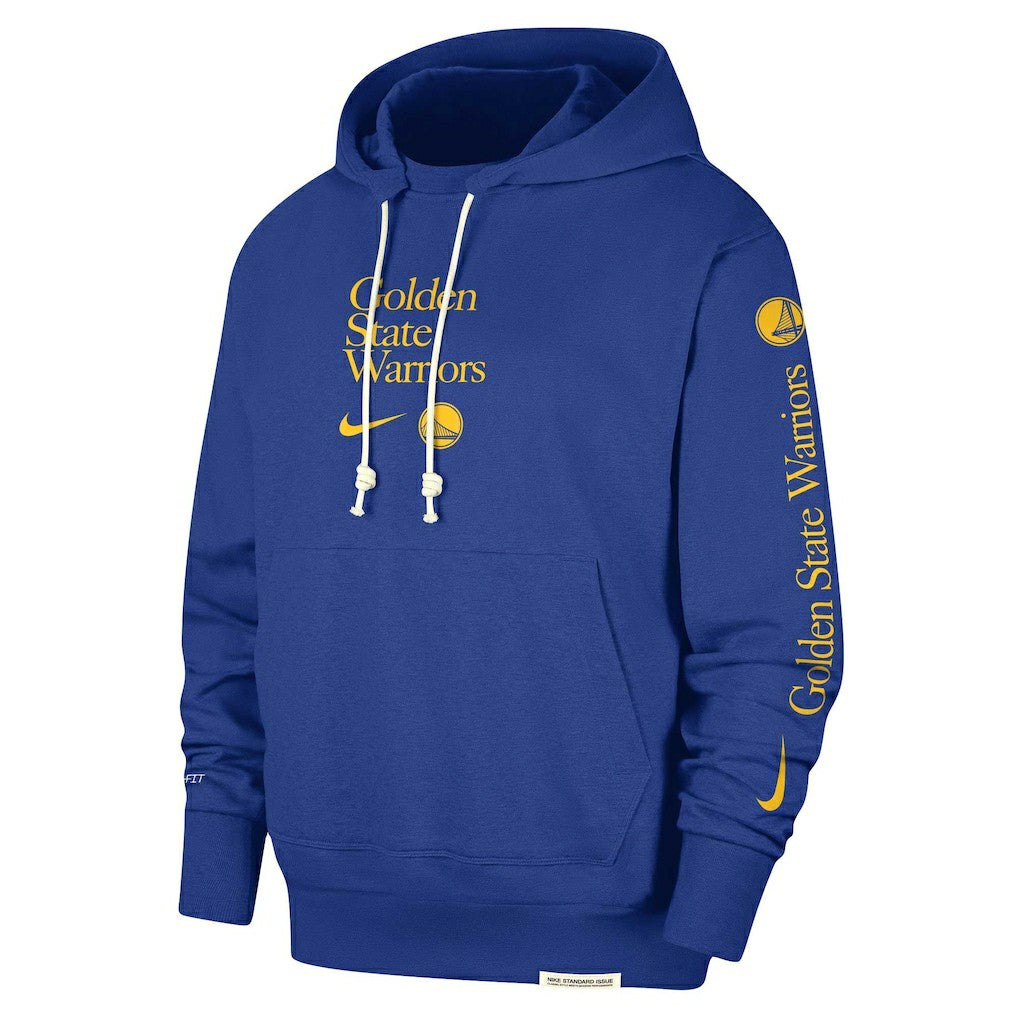 Golden State Warriors Authentic Performance Pullover Hoodie Royal - NBA