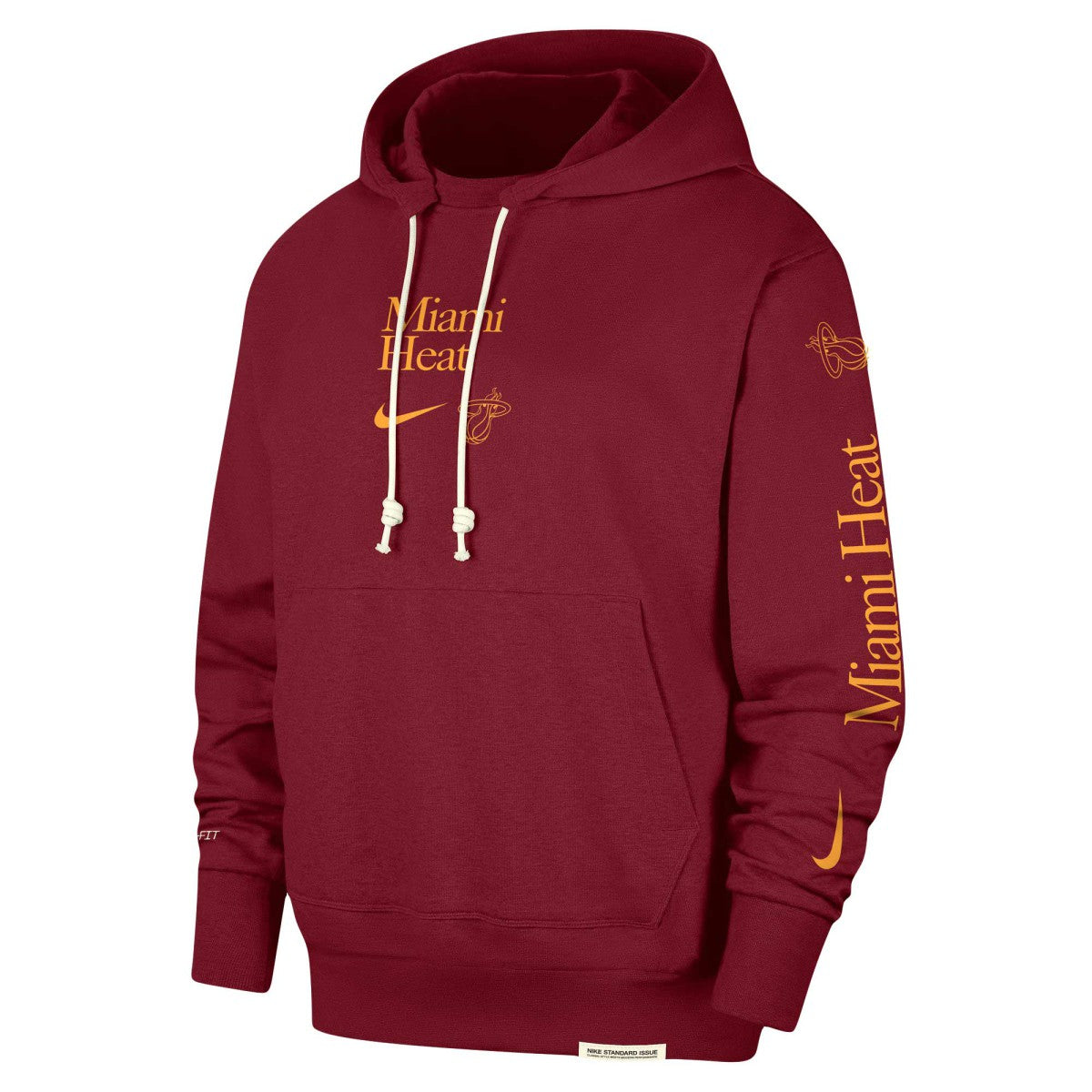Miami Heat Authentic Performance Pullover Hoodie Red - NBA