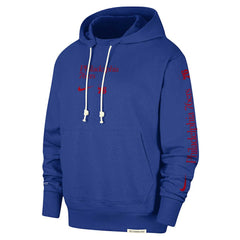 Philadelphia 76ers Authentic Performance Pullover Hoodie Royal - NBA
