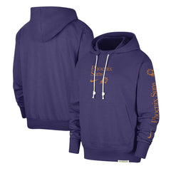 Phoenix Suns Authentic Performance Pullover Hoodie Purple - NBA