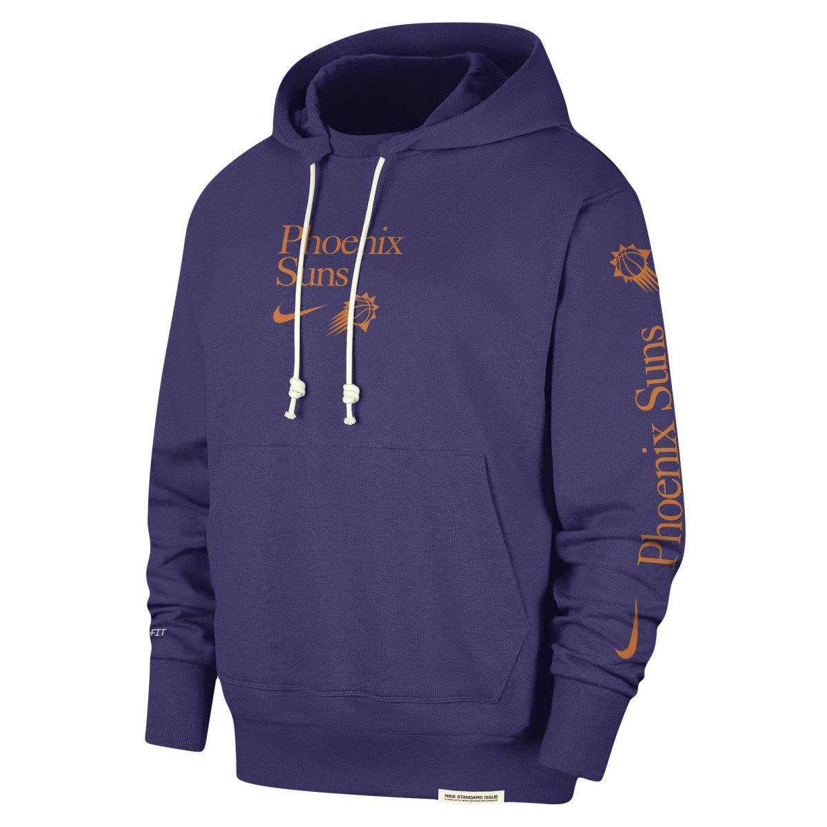 Phoenix Suns Authentic Performance Pullover Hoodie Purple - NBA