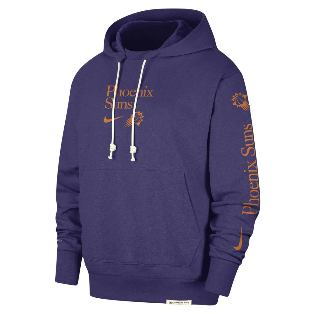 Phoenix Suns Authentic Performance Pullover Hoodie Purple - NBA