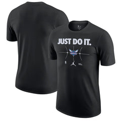 Charlotte Hornets Just Do It T-Shirt Black - NBA