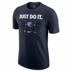 Memphis Grizzlies Just Do It T-Shirt Navy - NBA