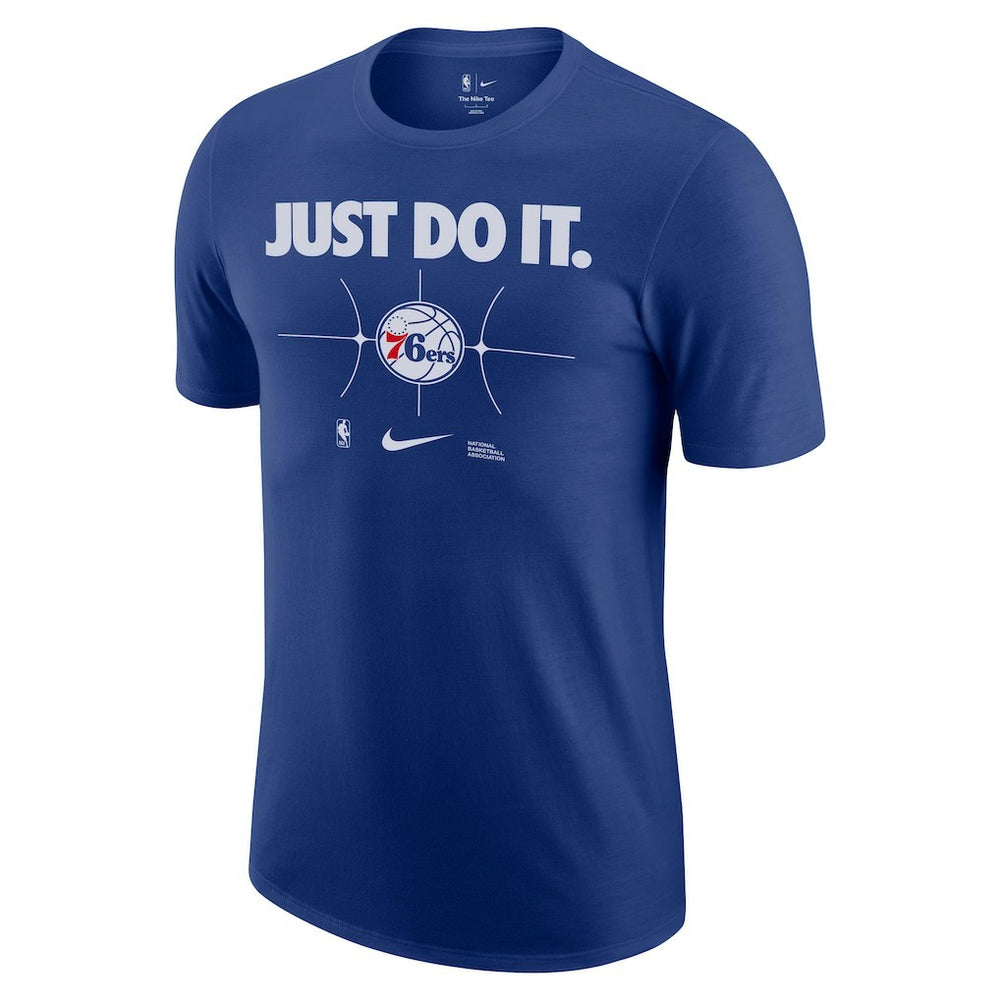 Philadelphia 76ers Just Do It T-Shirt Royal - NBA