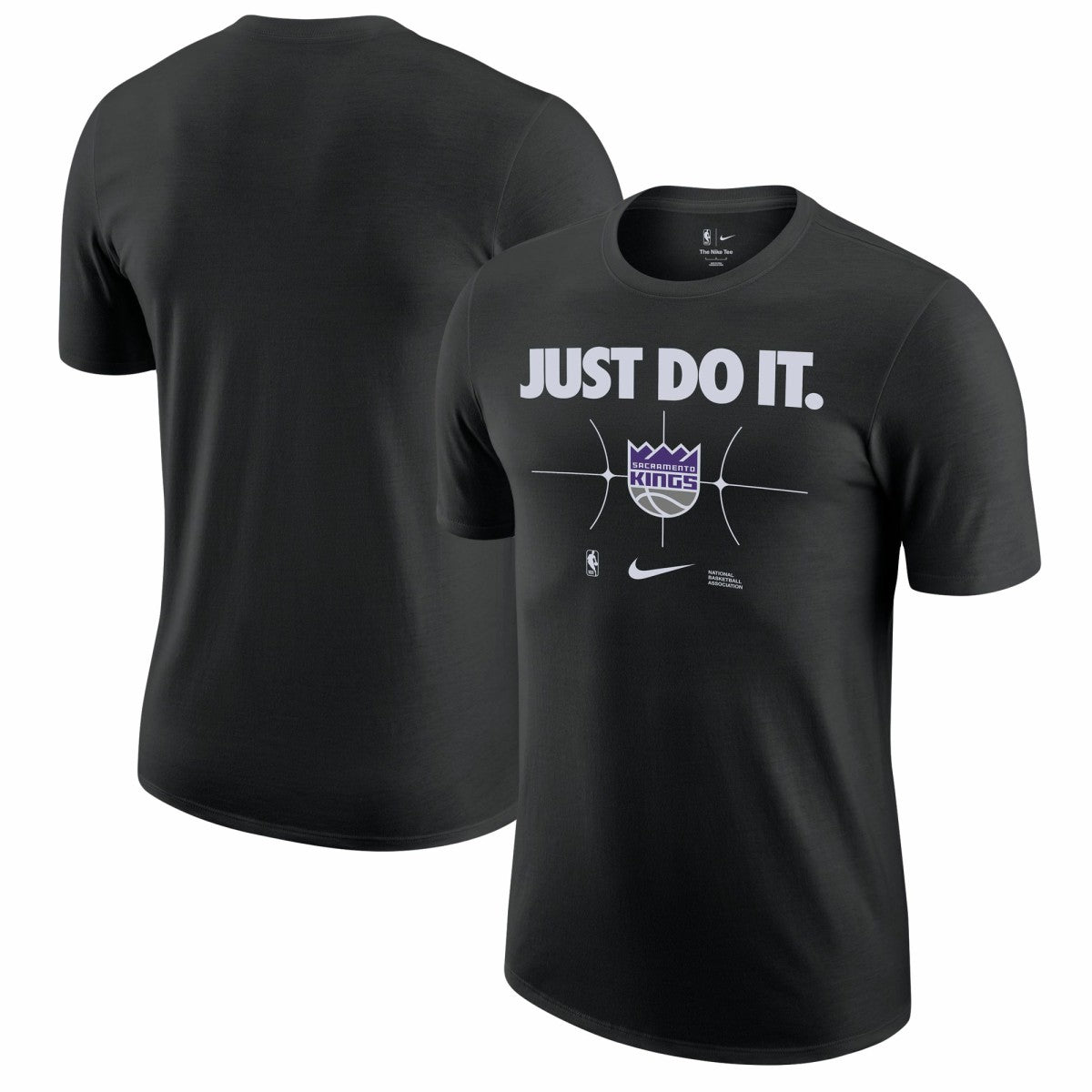 Sacramento Kings Just Do It T-Shirt Black - NBA