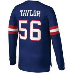 Lawrence Taylor New York Giants Big & Tall Cut & Sew Player Name & Number Long Sleeve T-Shirt Royal | Mitchell & Ness