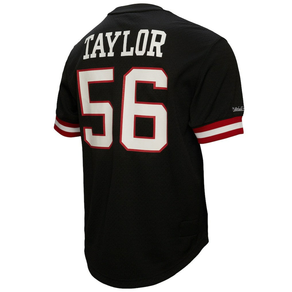 Lawrence Taylor New York Giants Big & Tall Mesh Player Name & Number Top Black | Mitchell & Ness