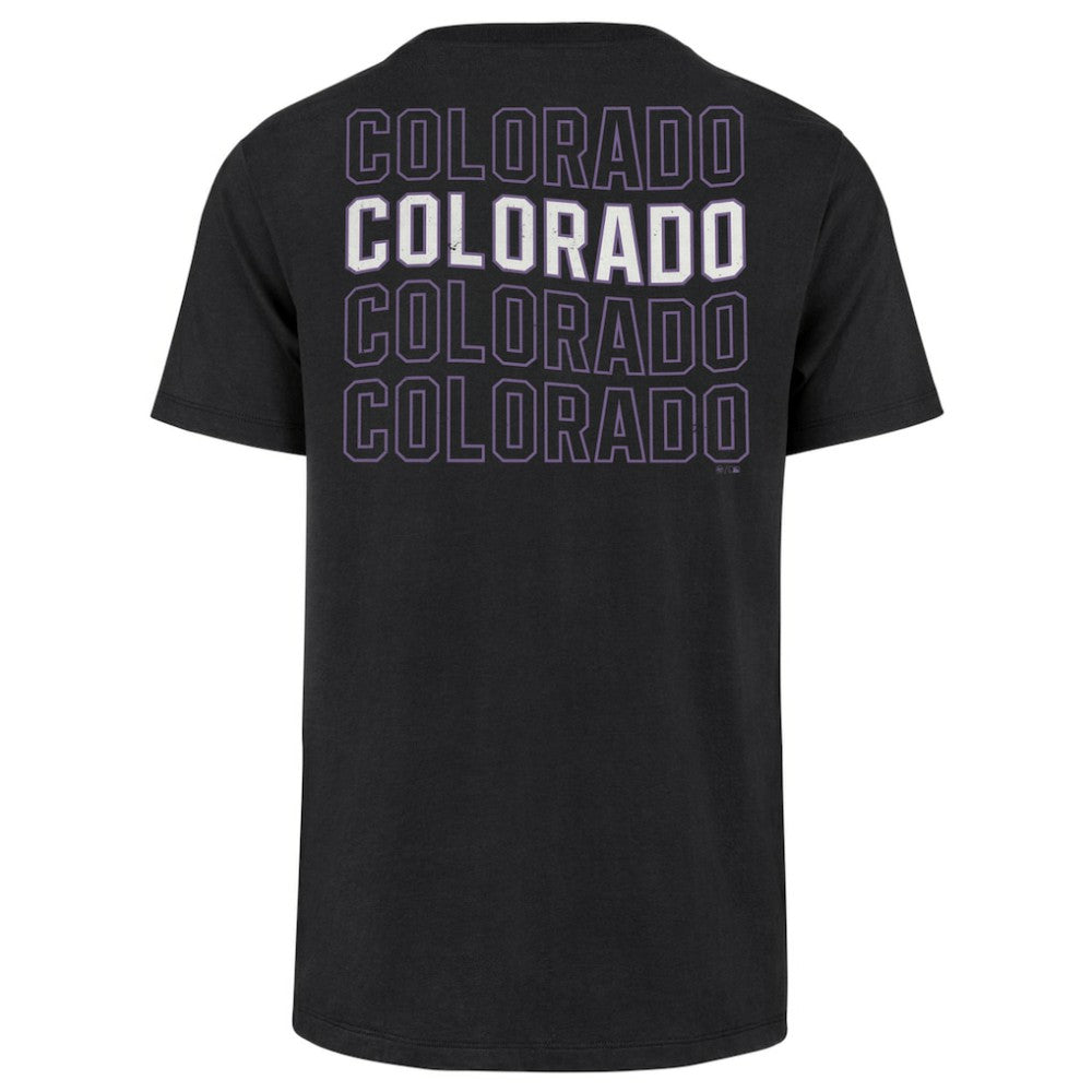 Colorado Rockies '47 Hang Back Franklin T-Shirt - MLB