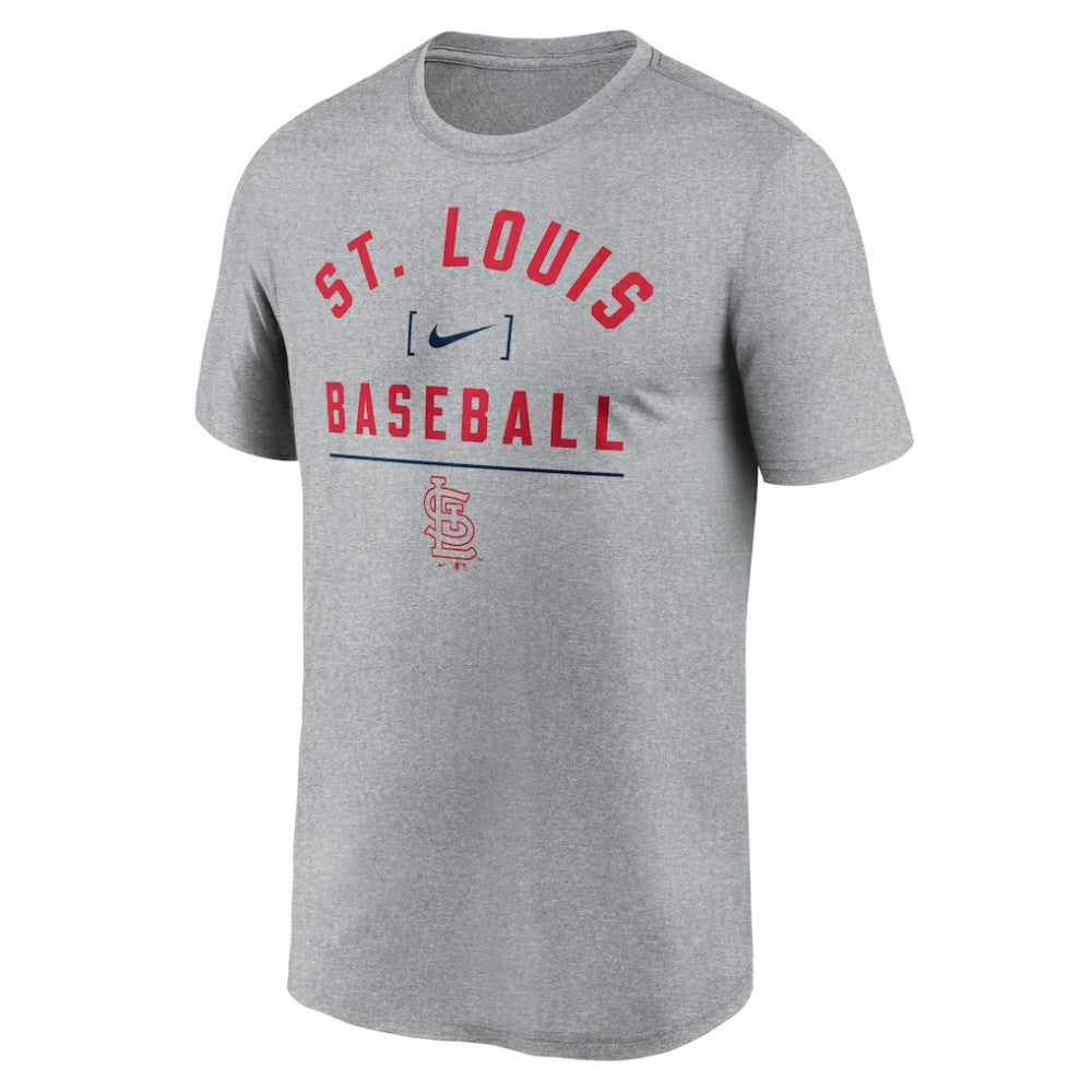 St. Louis Cardinals Nike Arch Baseball Stack Performance T-Shirt - MLB
