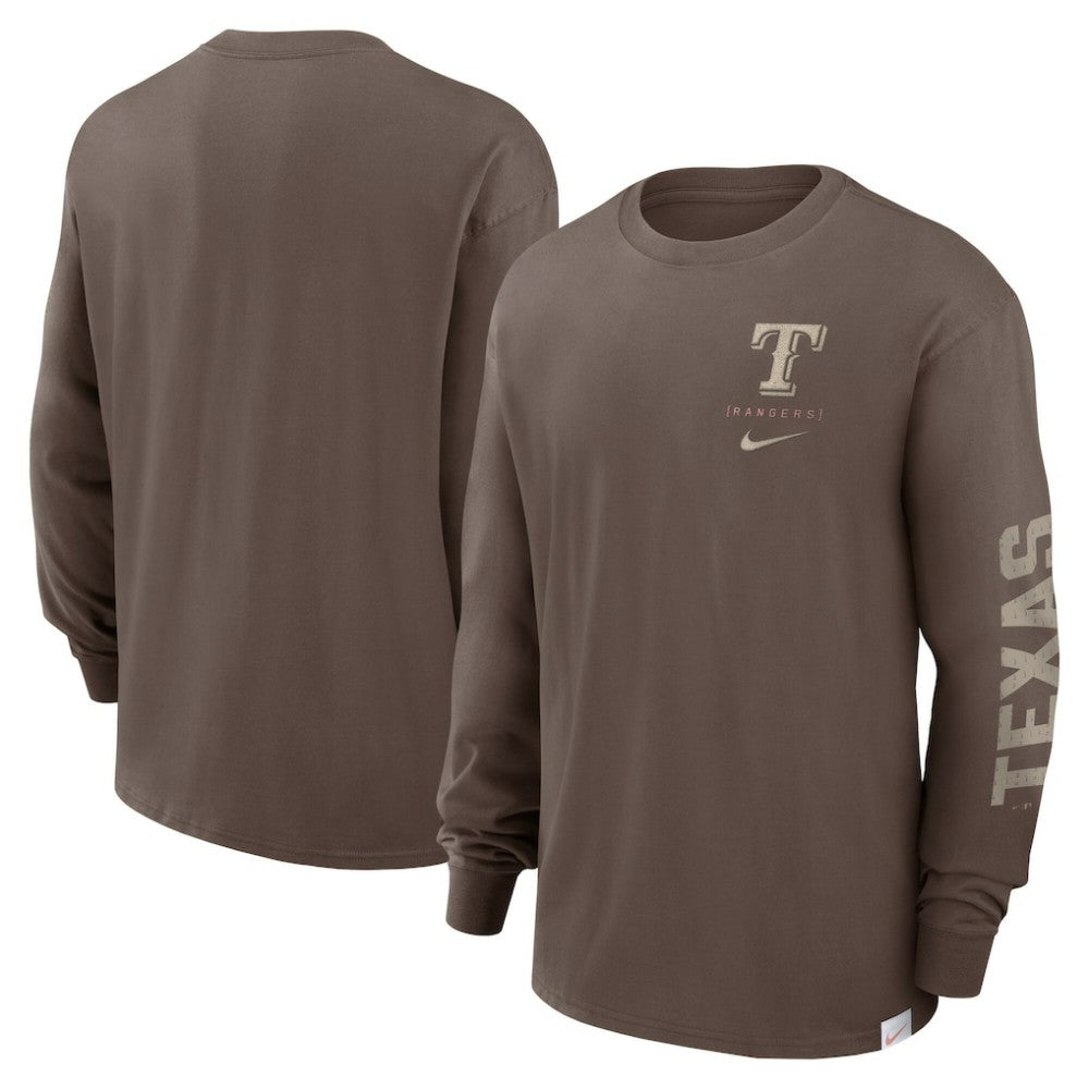 Texas Rangers Nike Statement Max90 Long Sleeve T-Shirt - MLB