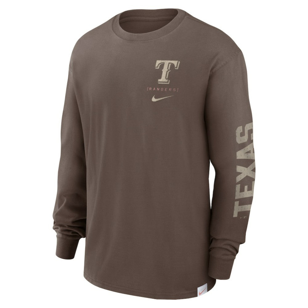 Texas Rangers Nike Statement Max90 Long Sleeve T-Shirt - MLB