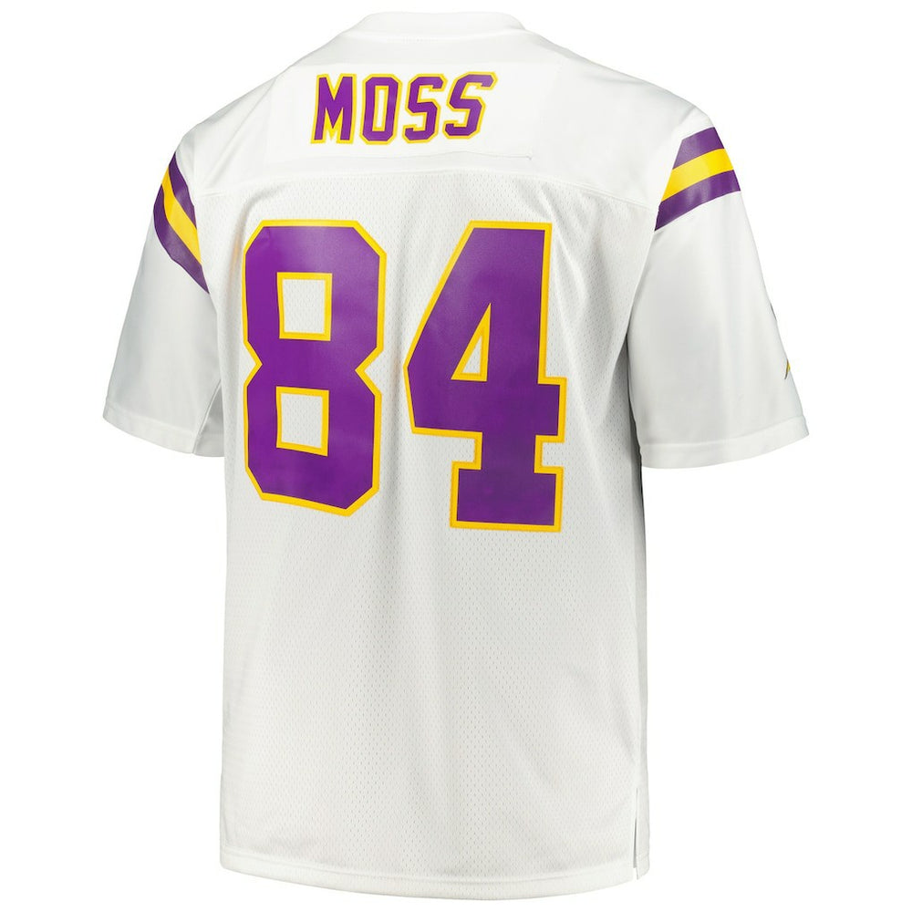Randy Moss Minnesota Vikings Big & Tall 1998 Legacy Retired Player Jersey White | Mitchell & Ness