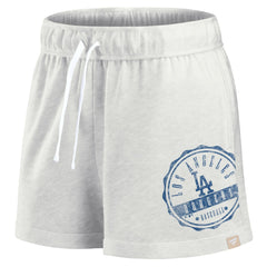 Los Angeles Dodgers Fanatics Women's Oversized Badge Lounge Shorts - MLB