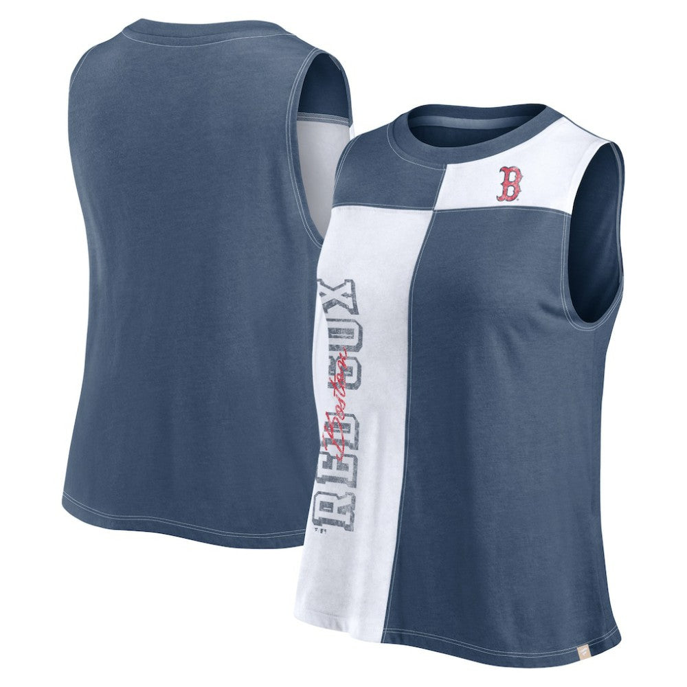 Boston Red Sox Fanatics Women's Color-Block Tank Top - MLB