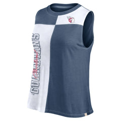 Cleveland Guardians Fanatics Women's Color-Block Tank Top - MLB