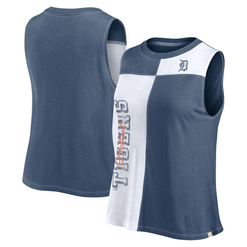 Detroit Tigers Fanatics Women's Color-Block Tank Top - MLB
