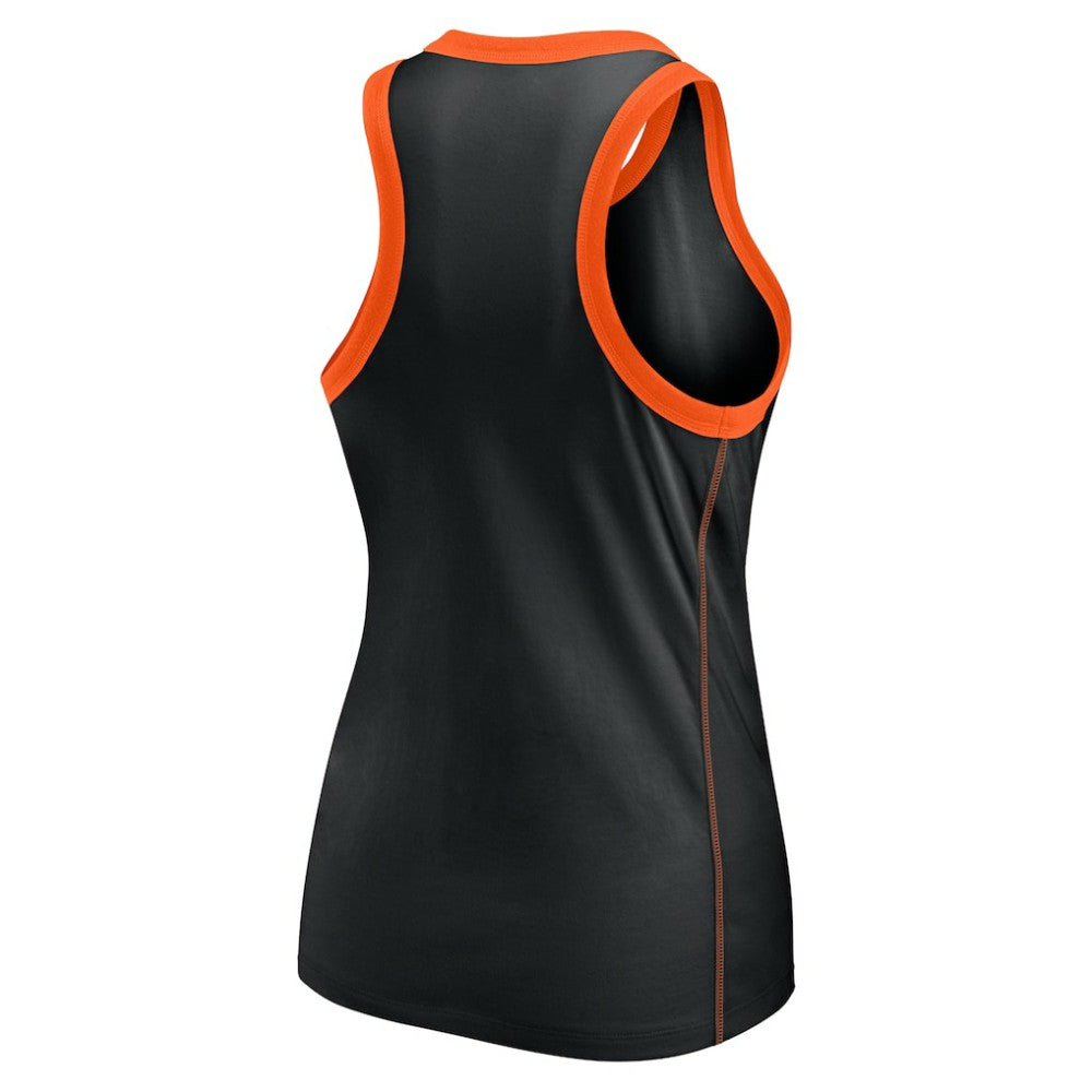 San Francisco Giants Fanatics Women's Tailsweep Fashion Racerback Rhinestone Tank Top - MLB