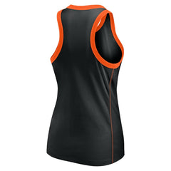 San Francisco Giants Fanatics Women's Tailsweep Fashion Racerback Rhinestone Tank Top - MLB