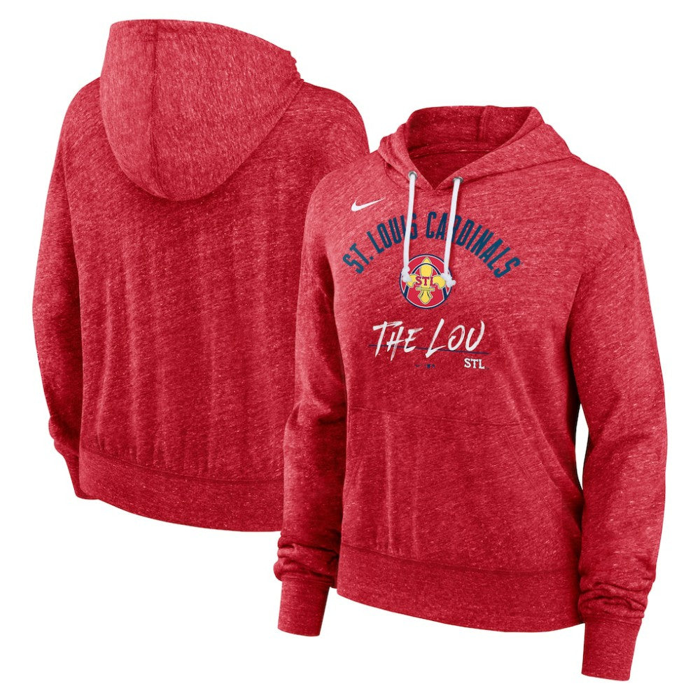 St. Louis Cardinals Nike City Connect Gym Vintage Hoodie - MLB