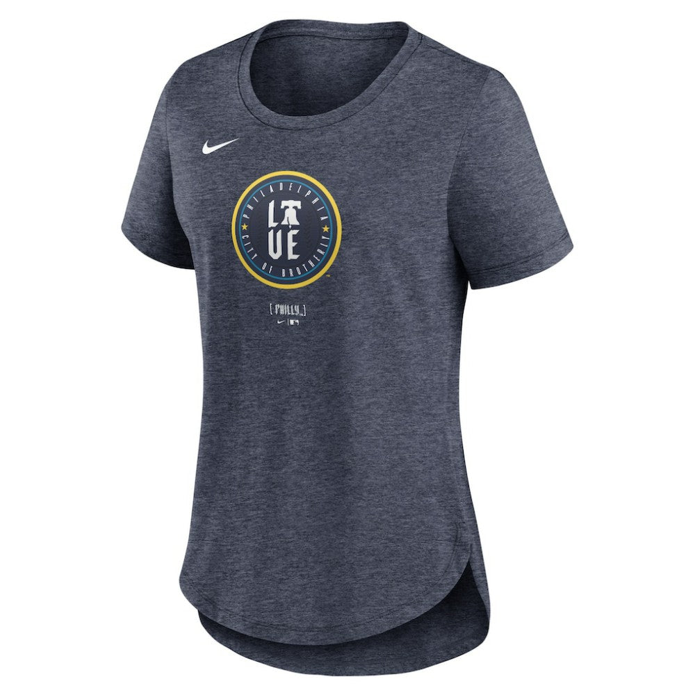 Philadelphia Phillies Nike Women's 2024 City Connect Tri-Blend T-Shirt - MLB