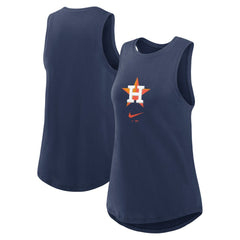 Houston Astros Nike Women's Legacy Icon High Neck Dri-FIT Tank Top - MLB