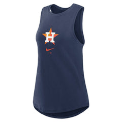 Houston Astros Nike Women's Legacy Icon High Neck Dri-FIT Tank Top - MLB