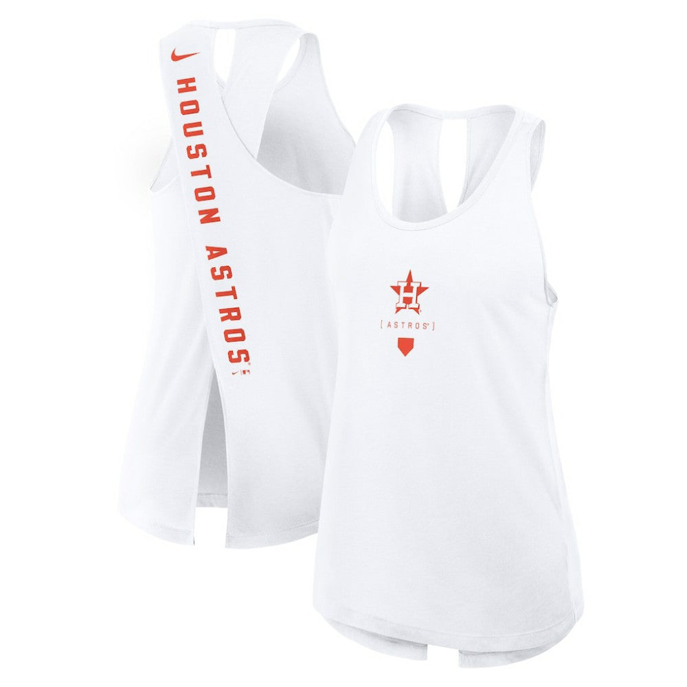 Houston Astros Nike Women's Open-Back Crisscross Dri-FIT Tank Top - MLB