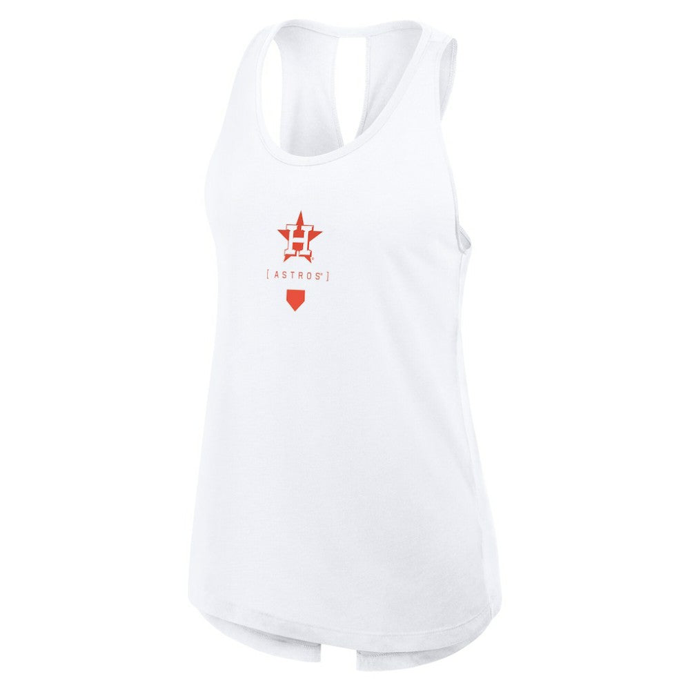 Houston Astros Nike Women's Open-Back Crisscross Dri-FIT Tank Top - MLB