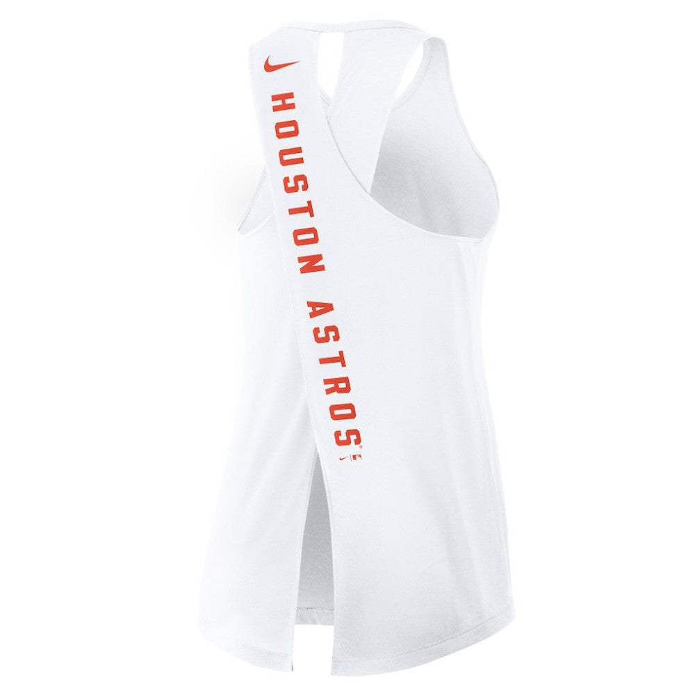Houston Astros Nike Women's Open-Back Crisscross Dri-FIT Tank Top - MLB