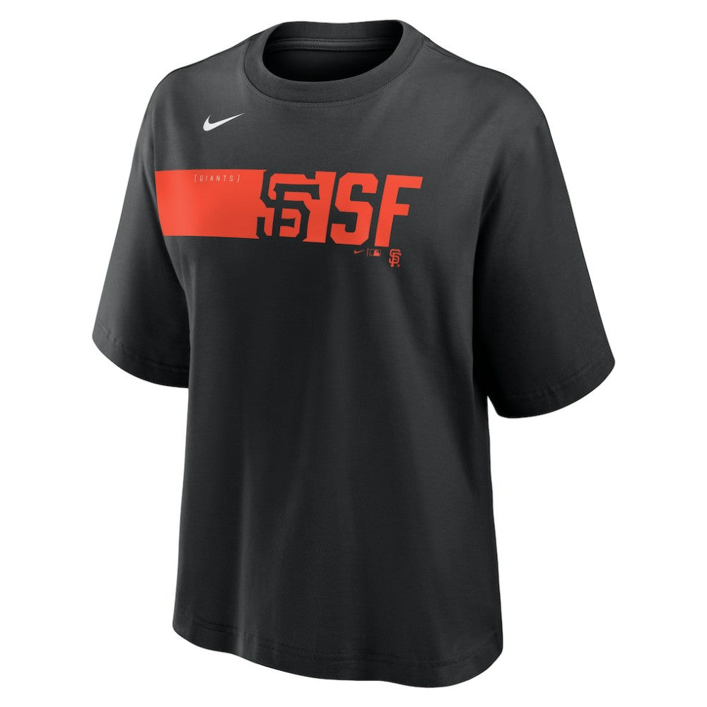 San Francisco Giants Nike Women's Knockout Boxy T-Shirt - MLB