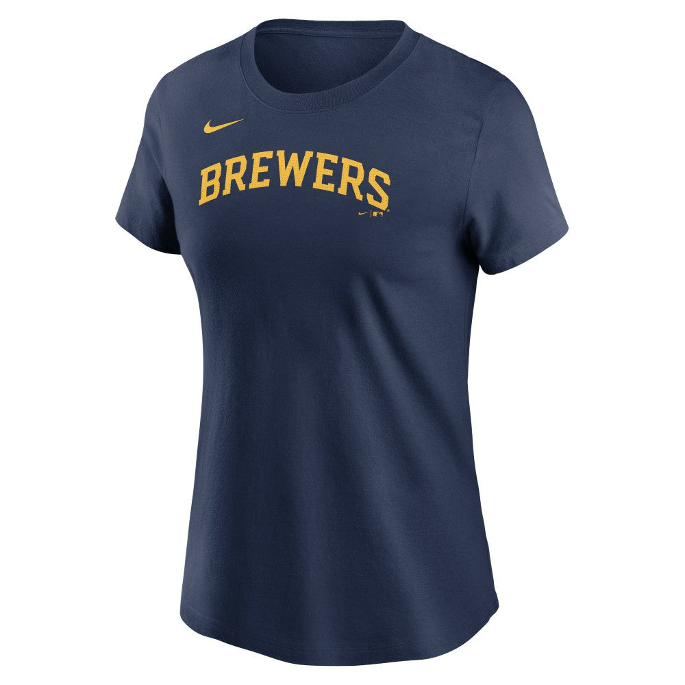 Milwaukee Brewers Nike Women's Wordmark T-Shirt - MLB