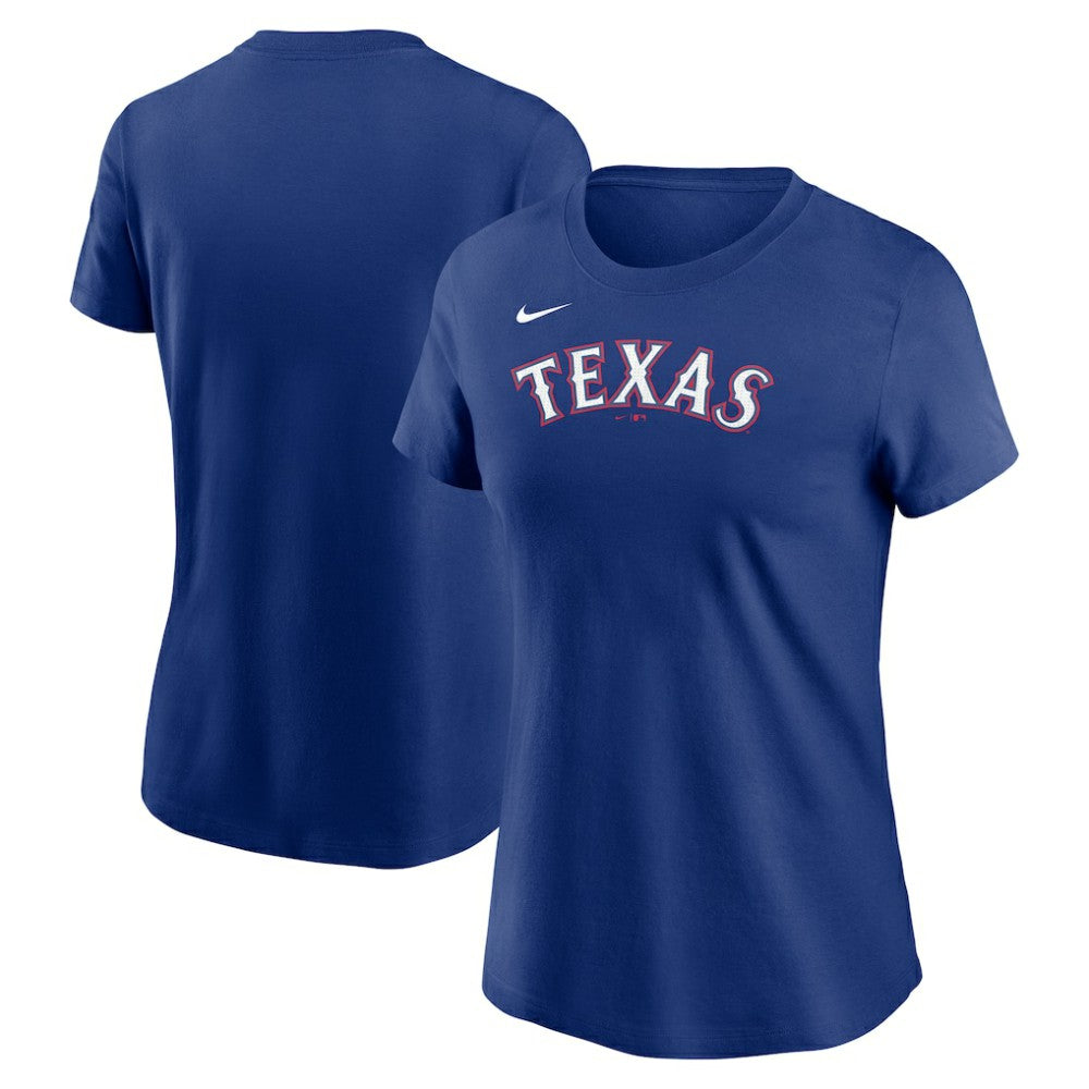 Texas Rangers Nike Women's Wordmark T-Shirt - MLB
