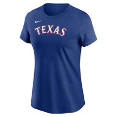 Texas Rangers Nike Women's Wordmark T-Shirt - MLB
