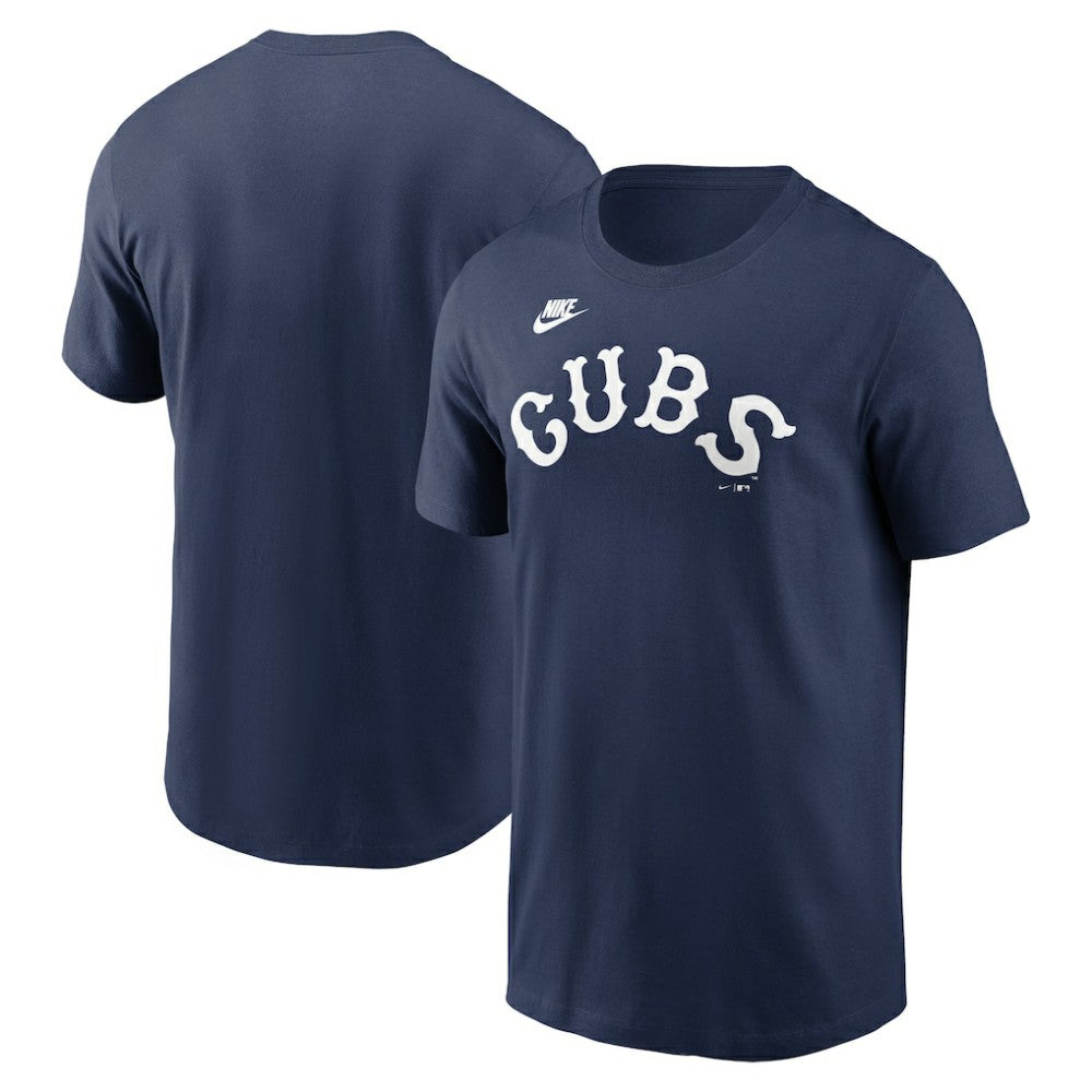 Chicago Cubs Nike Cooperstown Collection Wordmark T-Shirt - MLB