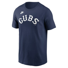Chicago Cubs Nike Cooperstown Collection Wordmark T-Shirt - MLB