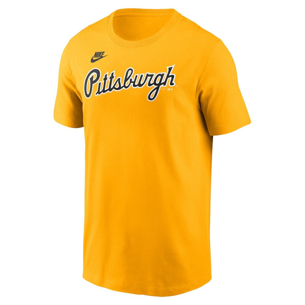 Pittsburgh Pirates Nike Cooperstown Collection Wordmark T-Shirt - MLB