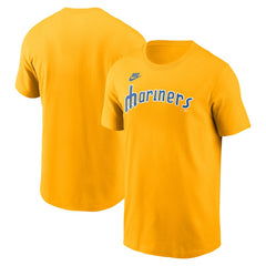 Seattle Mariners Nike Cooperstown Collection Wordmark T-Shirt - MLB