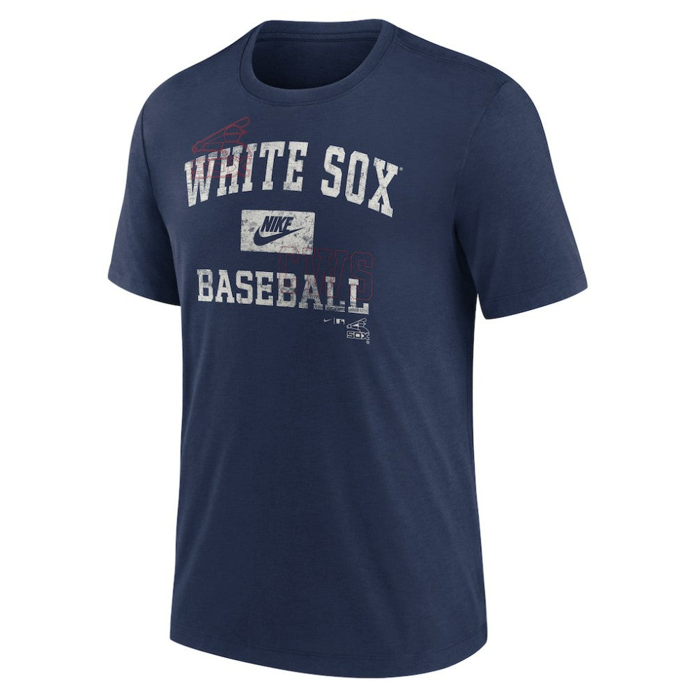 Chicago White Sox Nike Cooperstown Collection Arch Tri-Blend T-Shirt - MLB