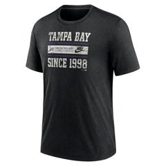 Tampa Bay Rays Nike Cooperstown Collection Local Stack Tri-Blend T-Shirt - MLB