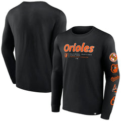 Baltimore Orioles Fanatics Strike the Goal Long Sleeve T-Shirt - MLB