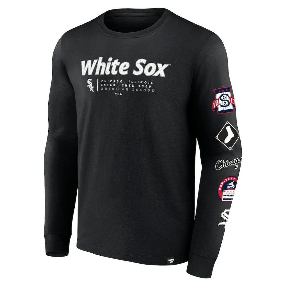 Chicago White Sox Fanatics Strike the Goal Long Sleeve T-Shirt - MLB