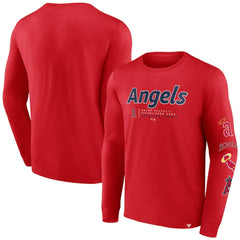 Los Angeles Angels Fanatics Strike the Goal Long Sleeve T-Shirt - MLB