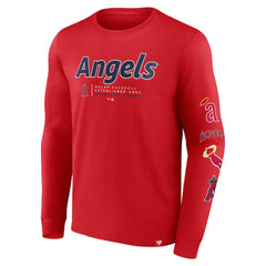 Los Angeles Angels Fanatics Strike the Goal Long Sleeve T-Shirt - MLB