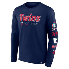 Minnesota Twins Fanatics Strike the Goal Long Sleeve T-Shirt - MLB