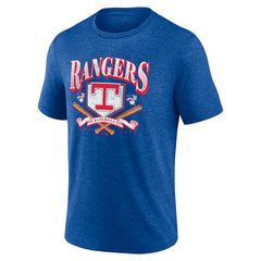 Texas Rangers Fanatics Home Team Tri-Blend T-Shirt - MLB