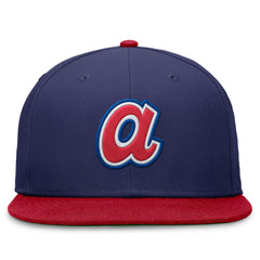Atlanta Braves Nike Rewind Cooperstown True Performance Fitted Hat - MLB